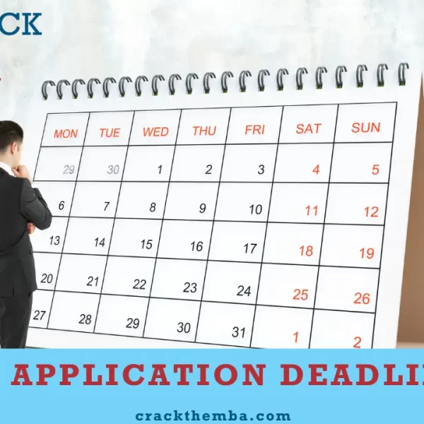 MBA Application Deadlines