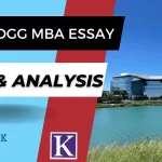 kellogg mba essay and tips