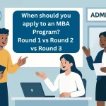 MBA Application round 1 vs round 2 vs round 3