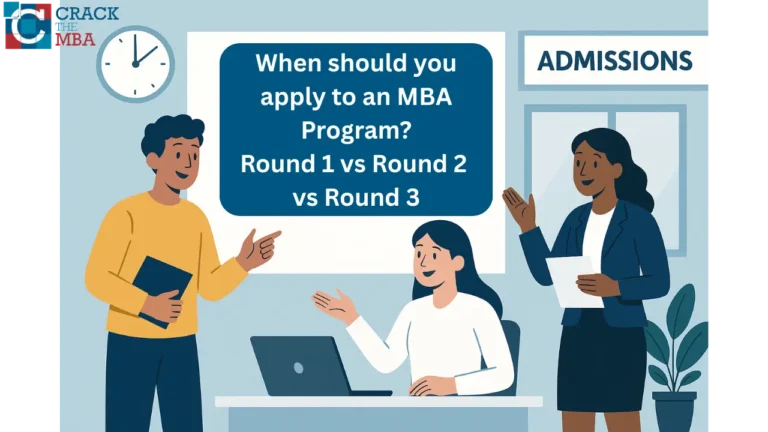 Round 1 vs Round 2 vs Round 3: When Should You Apply to an MBA Program?