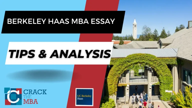 Berkeley Haas MBA Essay Tips & Analysis 2026-2027
