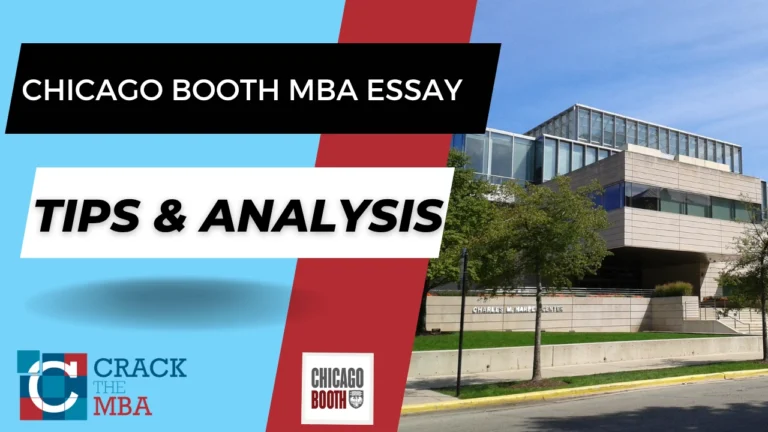 Chicago Booth MBA Essay Tips & Analysis 2026-2027