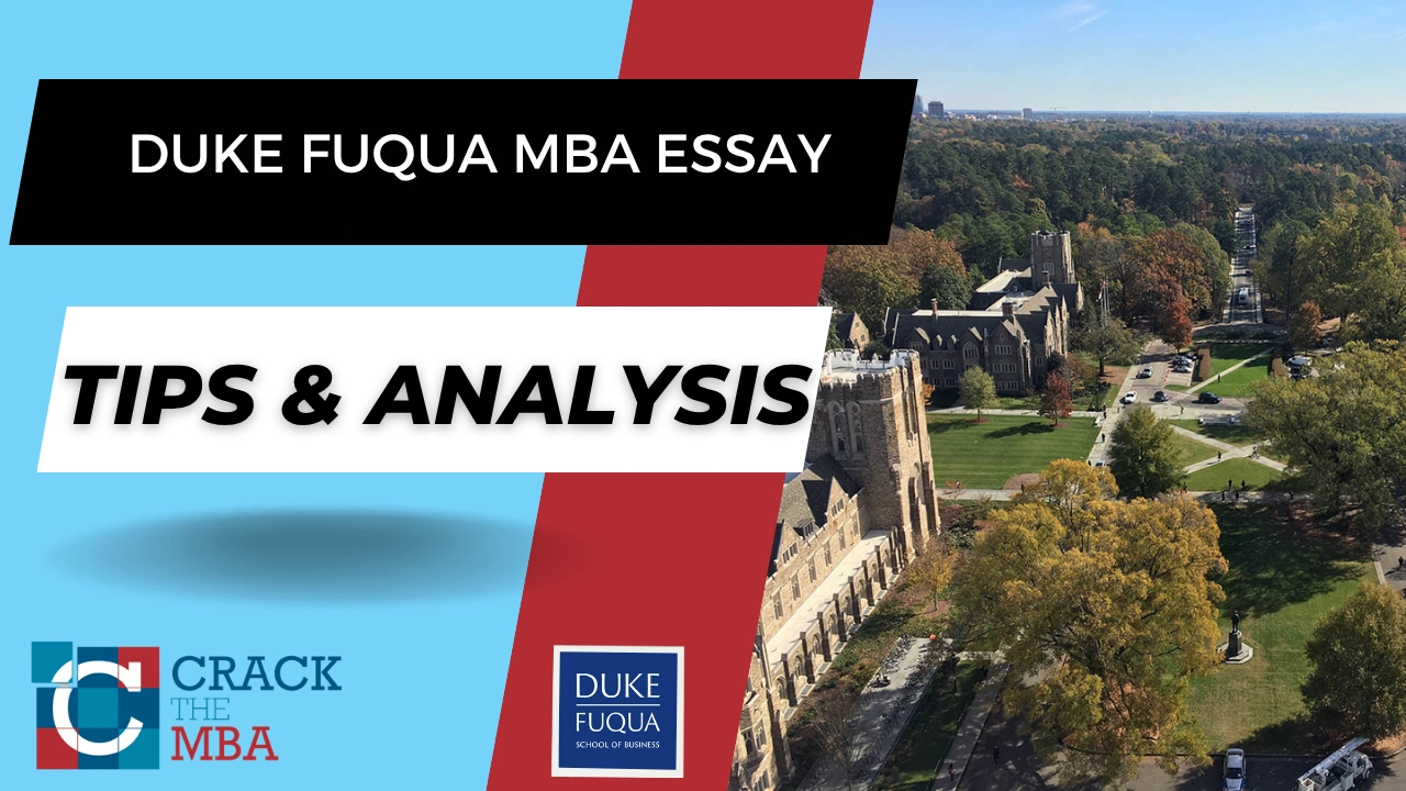 duke fuqua mba essay tips and analysis